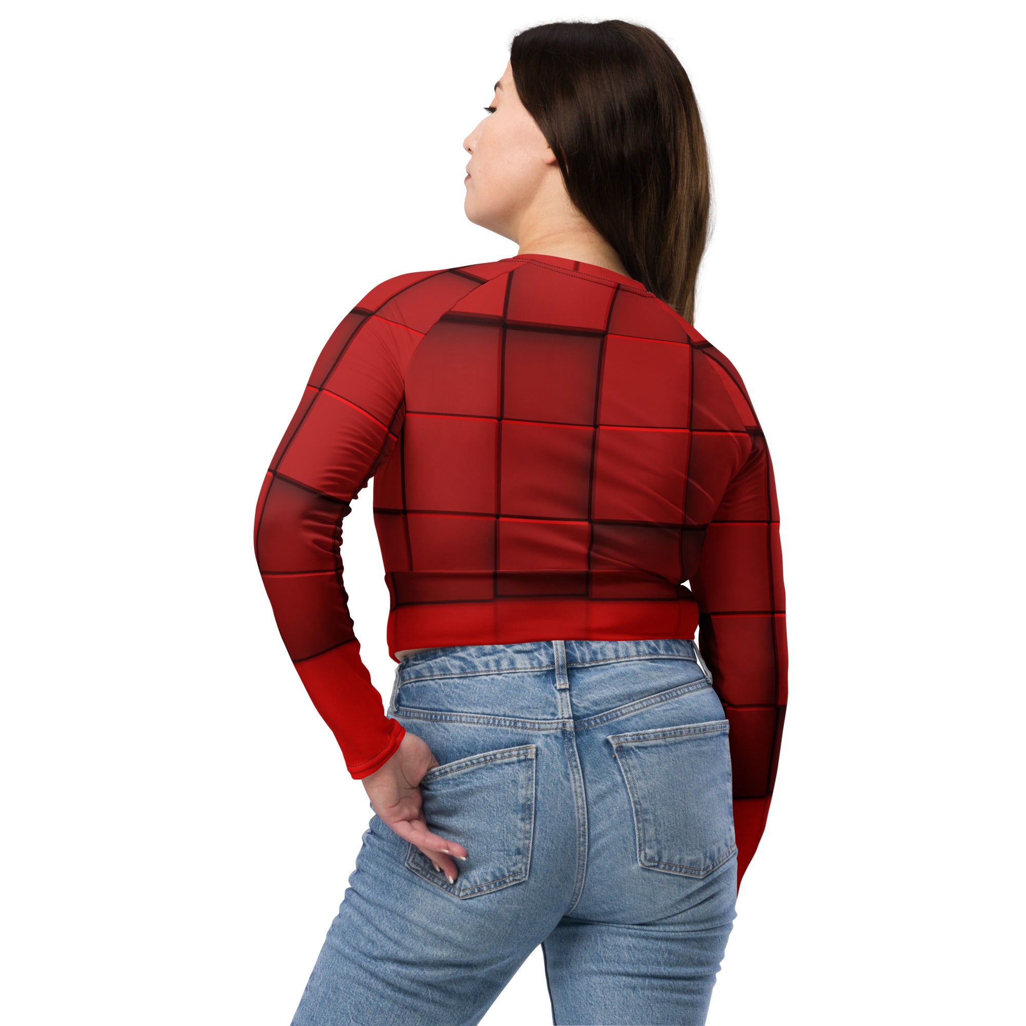 2024 Christmas Wear Cropped Top. Holiday Colors Partywear, Streetwear or Activewear. WickedYo.